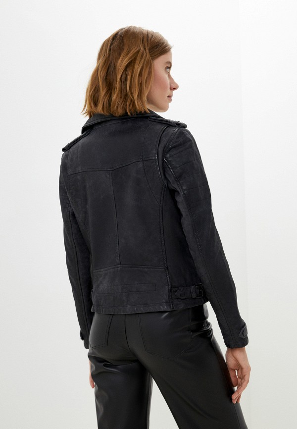 фото Куртка кожаная снежная королева