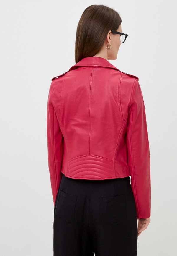 фото Куртка кожаная снежная королева