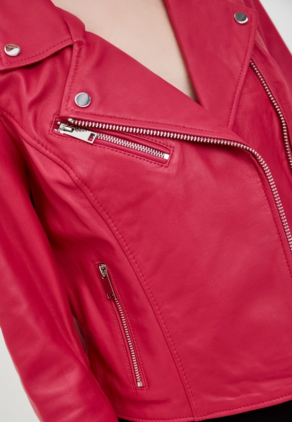 фото Куртка кожаная снежная королева