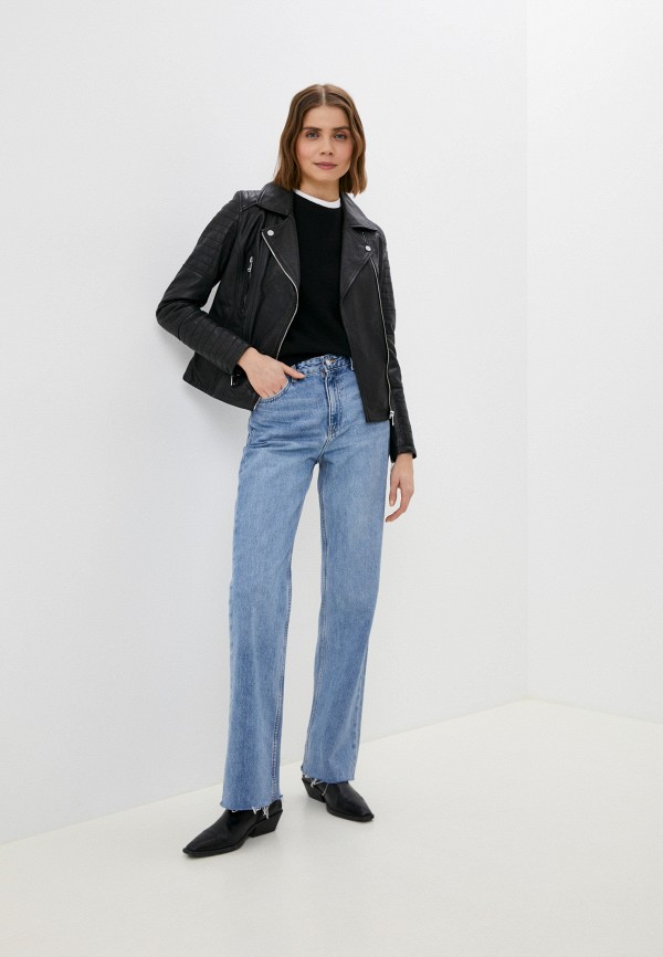 фото Куртка кожаная снежная королева