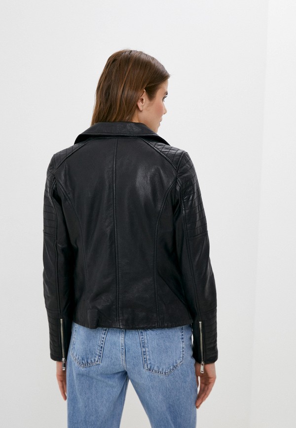 фото Куртка кожаная снежная королева