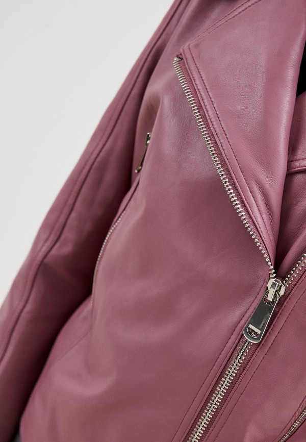 фото Куртка кожаная снежная королева