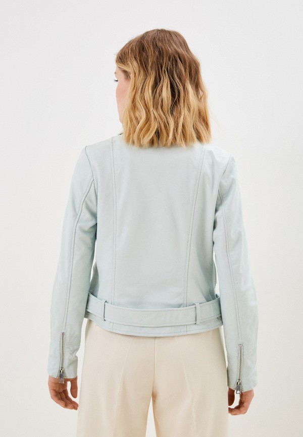 фото Куртка кожаная снежная королева