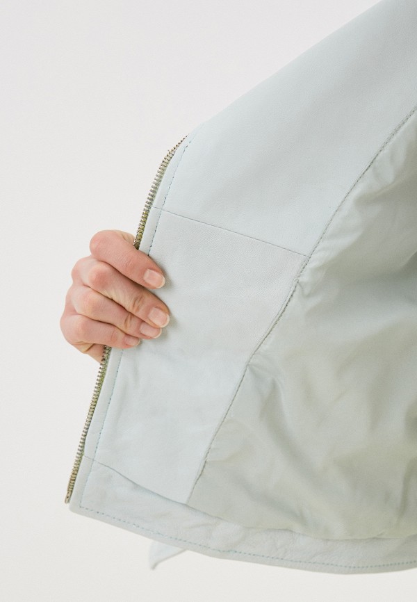 фото Куртка кожаная снежная королева