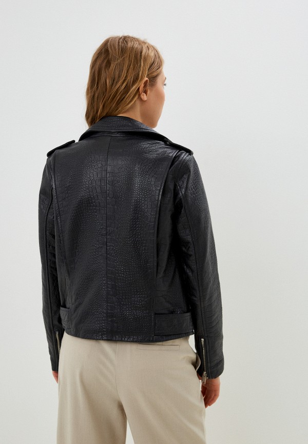 фото Куртка кожаная снежная королева