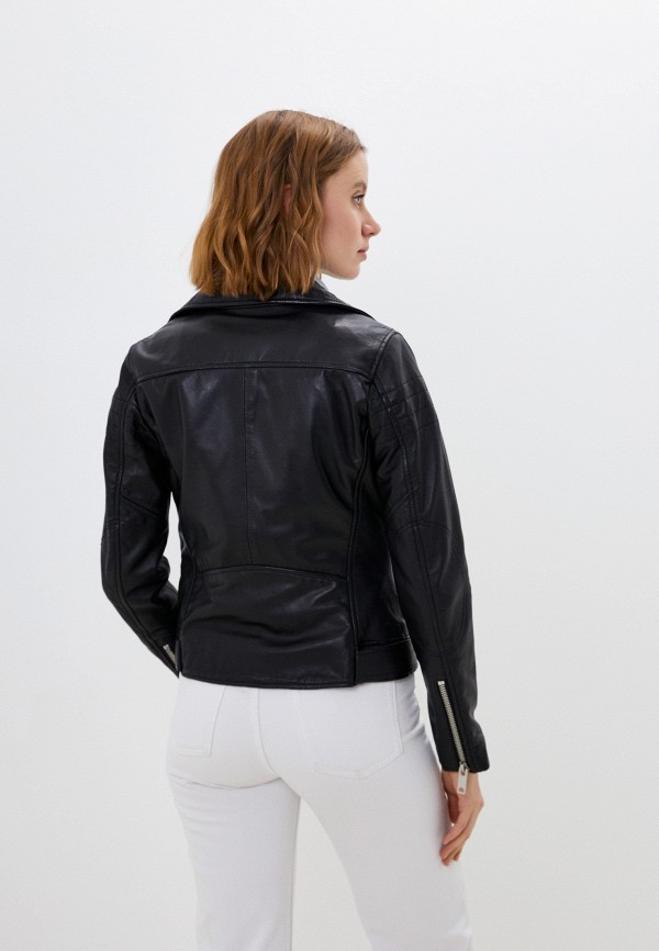 фото Куртка кожаная снежная королева