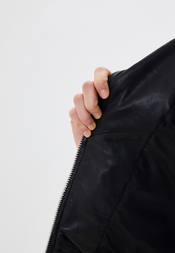 фото Куртка кожаная снежная королева