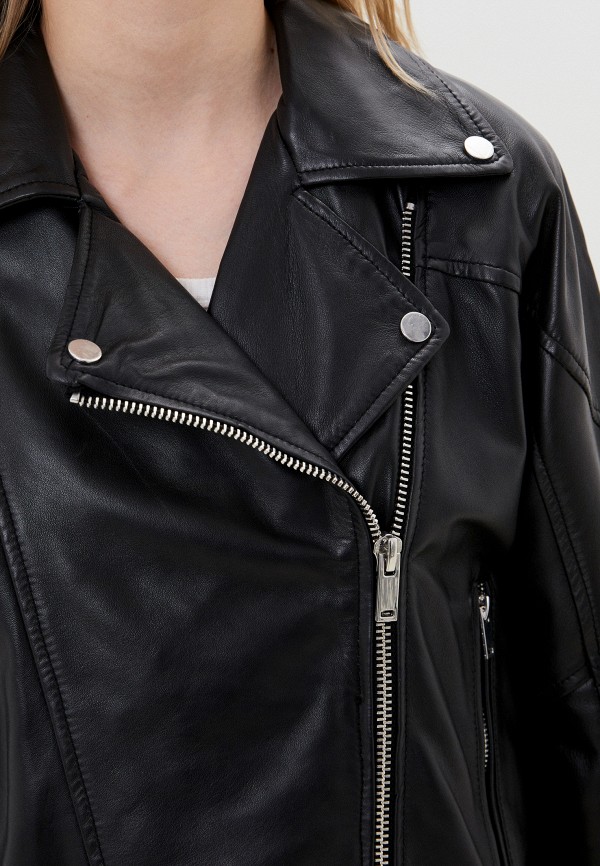 фото Куртка кожаная снежная королева