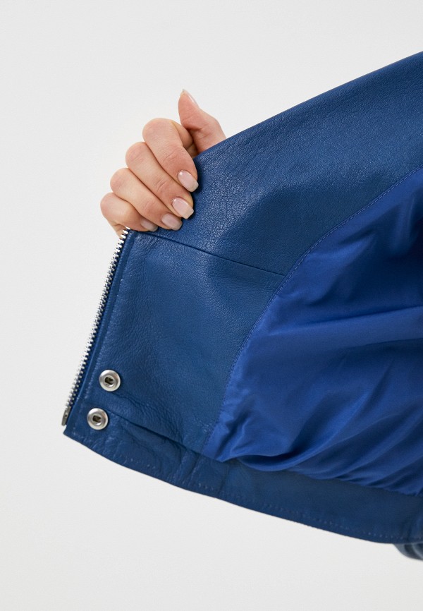 фото Куртка кожаная снежная королева