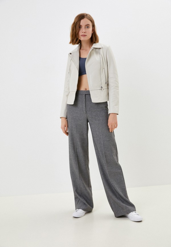 фото Куртка кожаная снежная королева