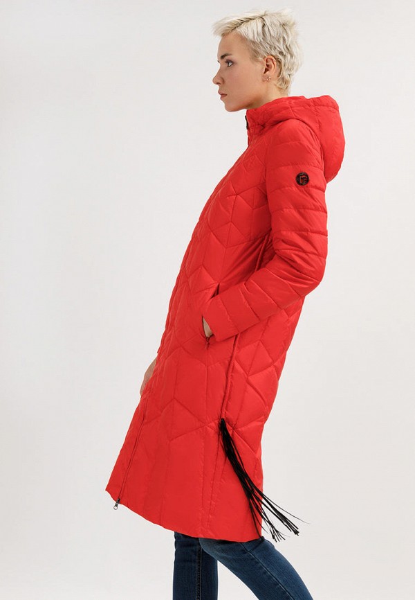 Куртка утепленная Finn Flare цвет красный  Фото 4