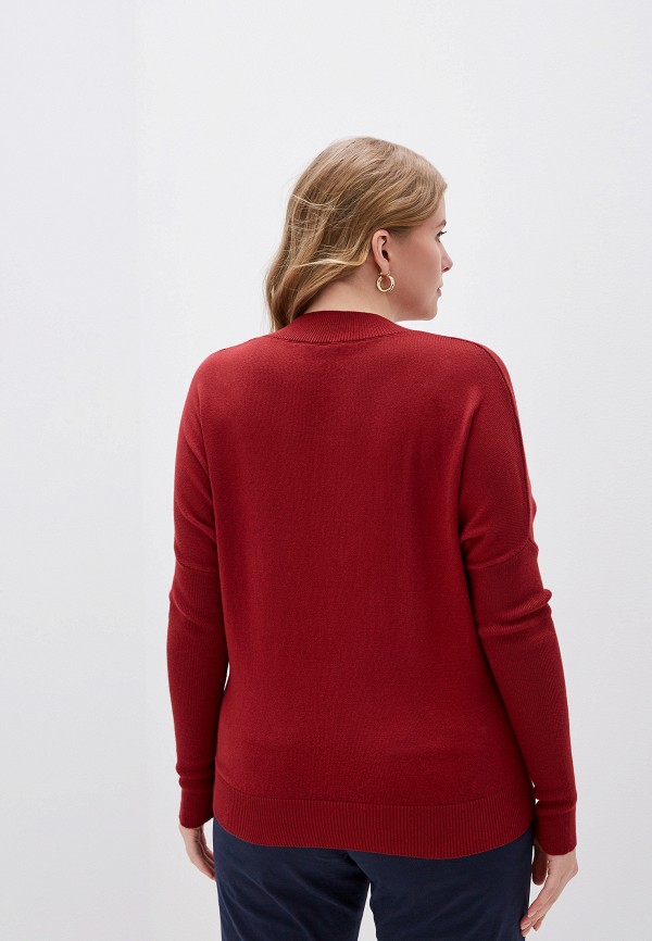 Пуловер MaryTes цвет бордовый  Фото 3