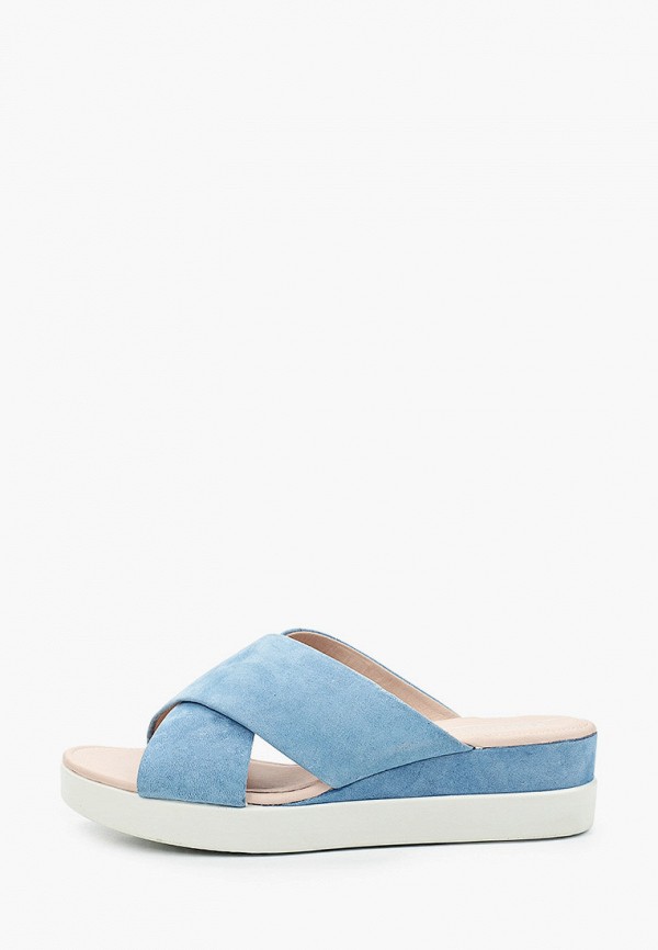 

Сабо Ecco, Голубой, TOUCH SANDAL PLATEAU