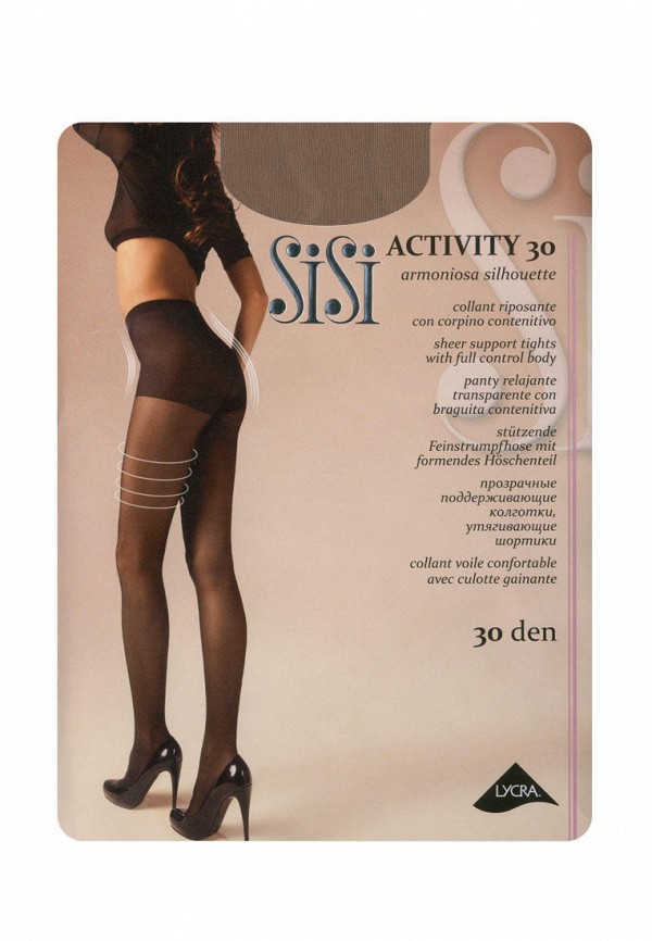 

Колготки Sisi, Бежевый, ACTIVITY 30 DEN