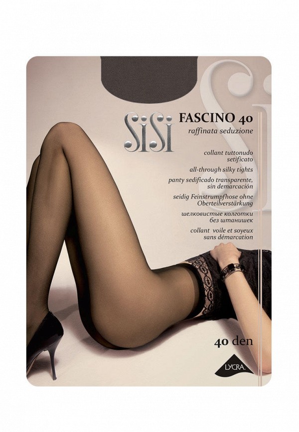 

Колготки Sisi, Серый, FASCINO 40 DEN