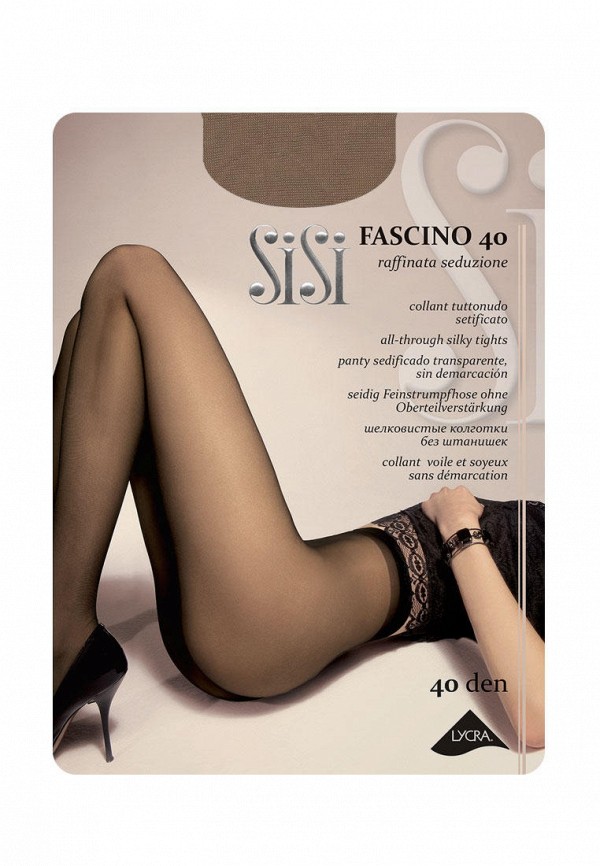 

Колготки Sisi, Бежевый, FASCINO 40 DEN