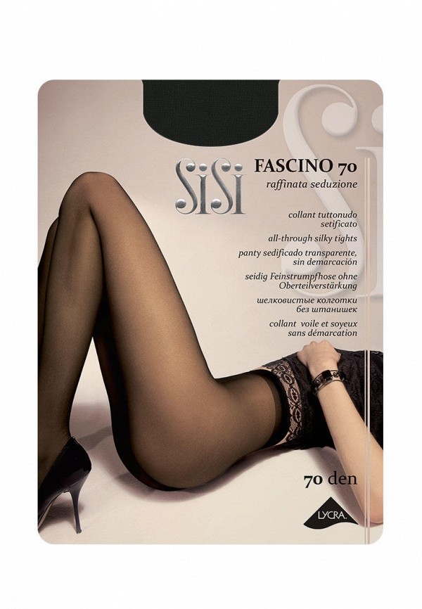 

Колготки Sisi, Черный, FASCINO 70 DEN