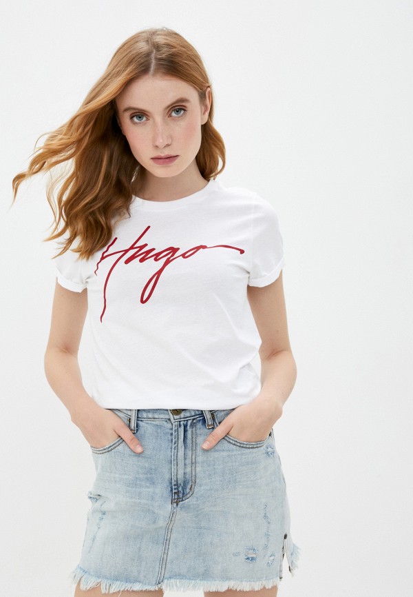 

Футболка Hugo, Белый, The Slim Tee1
