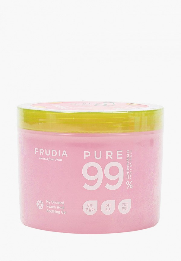 

Гель для тела Frudia, Прозрачный, Увлажняющий с персиком 500мл