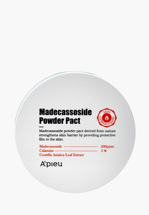 

Пудра компактная Apieu, Белый, Madecassoside, 6 г