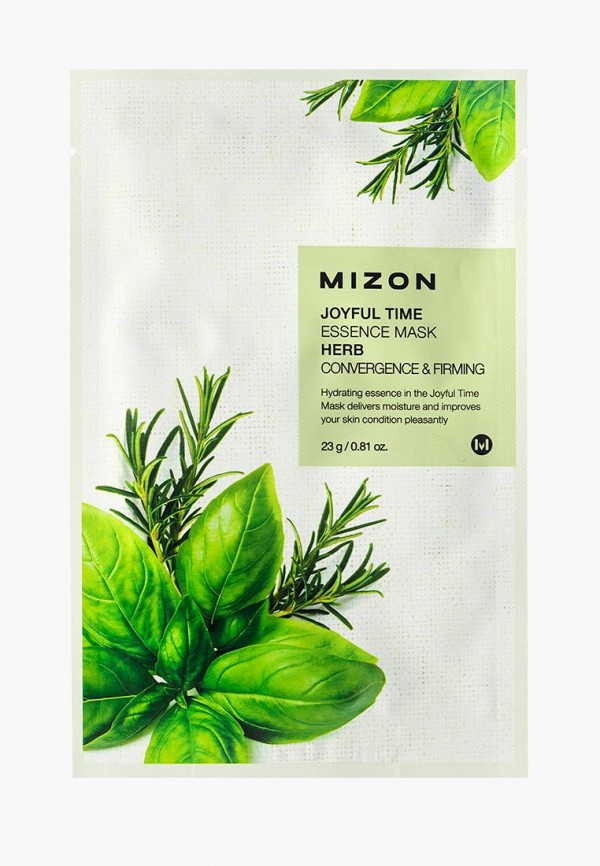 

Маска для лица Mizon, Прозрачный, Joyful Time Essence Herb, 23 г