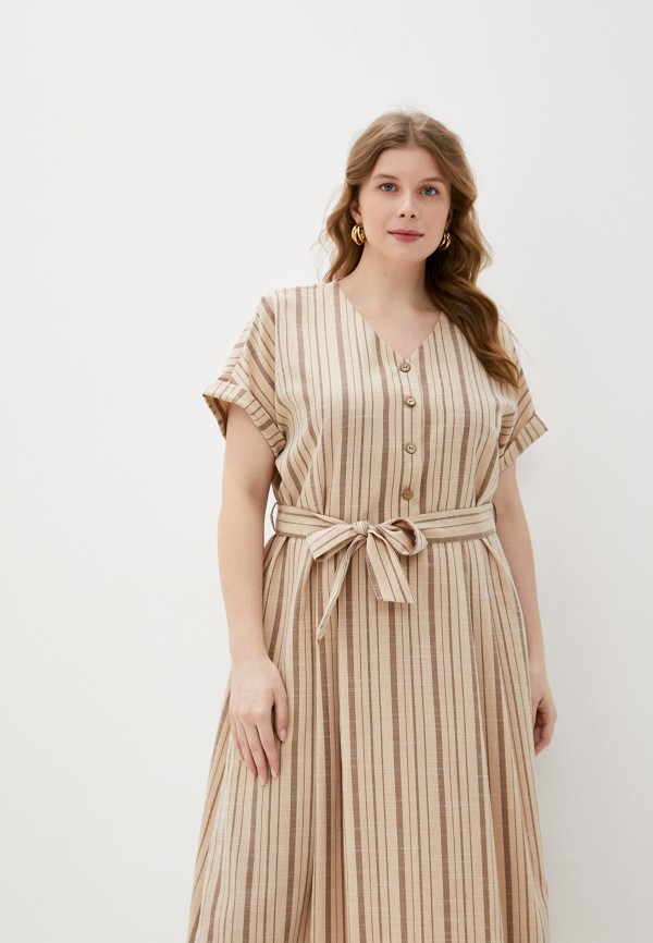 

Платье Adele Fashion, Бежевый