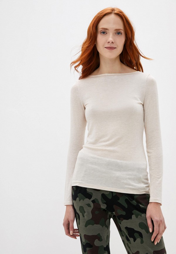 

Лонгслив Tezenis, Бежевый, Tezenis MP002XW0QHQV