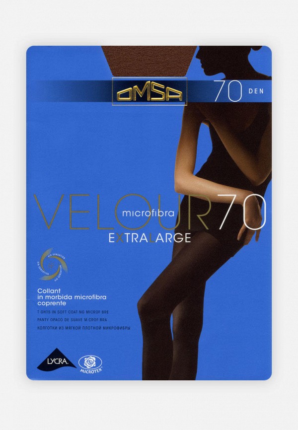 

Колготки Omsa, Коричневый, VELOUR 70 DEN
