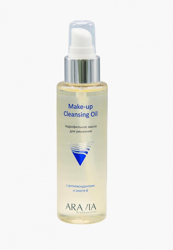 Гидрофильное масло Aravia Professional для умывания с антиоксидантами и омега-6 Make-up Cleansing Oil, 110 мл гидрофильное масло для умывания с антиоксидантами и омега 6 make up cleansing oil 110мл