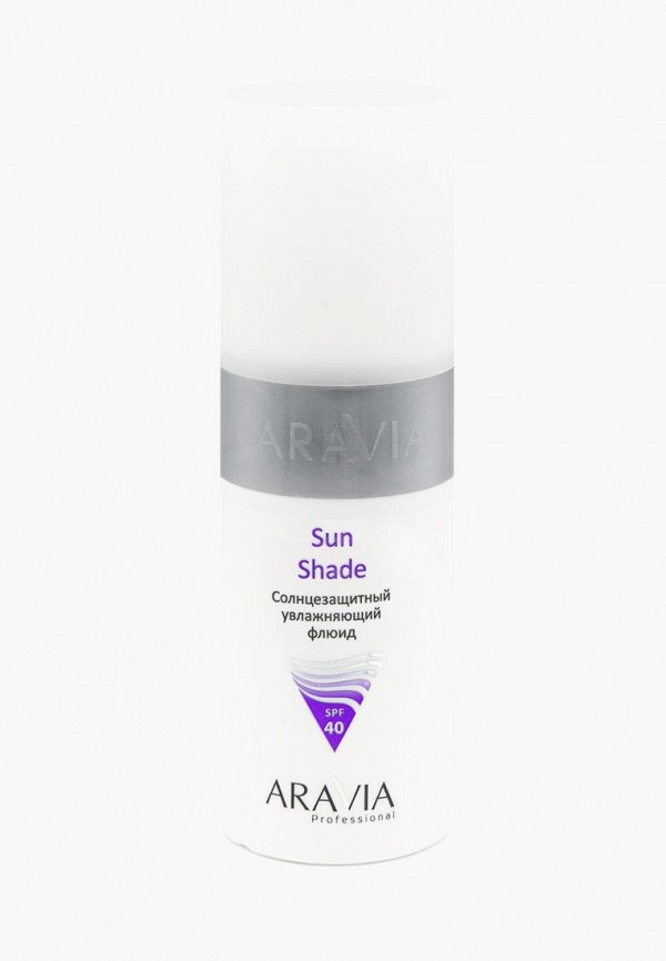 

Флюид для лица Aravia Professional, Белый, солнцезащитный увлажняющий Sun Shade SPF-40, 150 мл