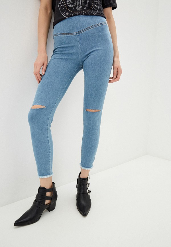 

Джеггинсы Calzedonia, Голубой, Calzedonia MP002XW0QN98