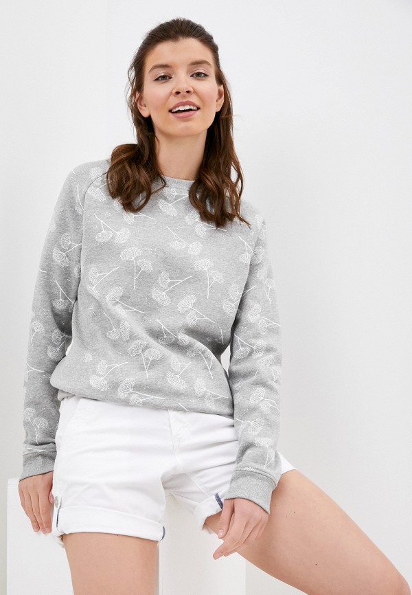 

Свитшот Helly Hansen, Серый, W F2F COTTON SWEATER