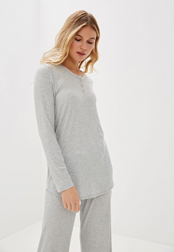 

Лонгслив домашний Intimissimi, Серый, Intimissimi MP002XW0QPEU