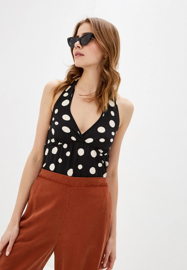 

Боди Intimissimi, Черный, Satin Dots