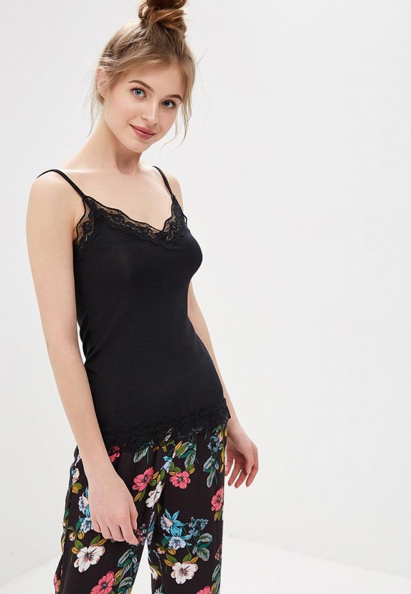 

Топ домашний Tezenis, Черный