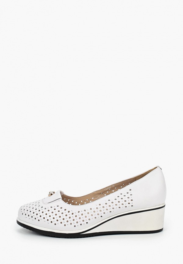 

Туфли Ascalini, Белый, с увеличенной полнотой