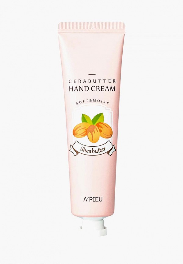 

Крем для рук Apieu, Белый, Cera Butter Hand Cream Sheabutter, 35 мл
