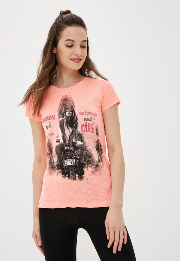 

Футболка Kis, Розовый, MONEY AND LOVE