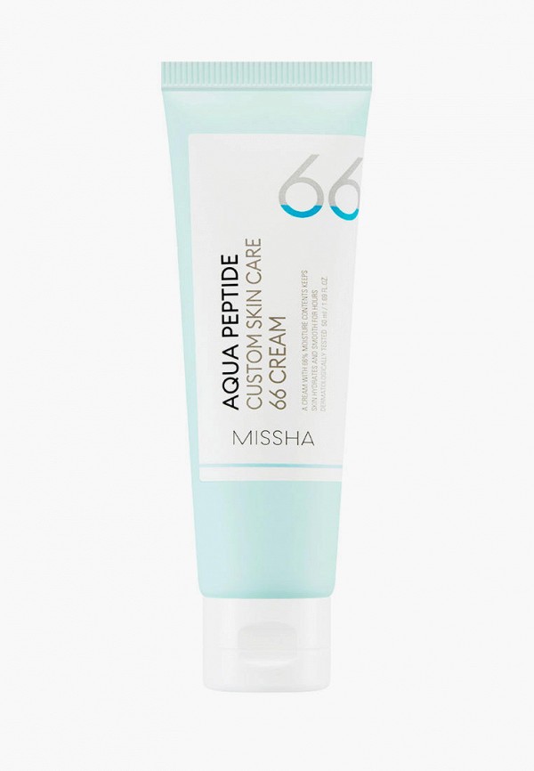 

Крем для лица Missha, Голубой, Концентрированный крем с пептидами для сухой кожи Aqua Peptide Custom Skin Care 66 CREAM, 50 мл