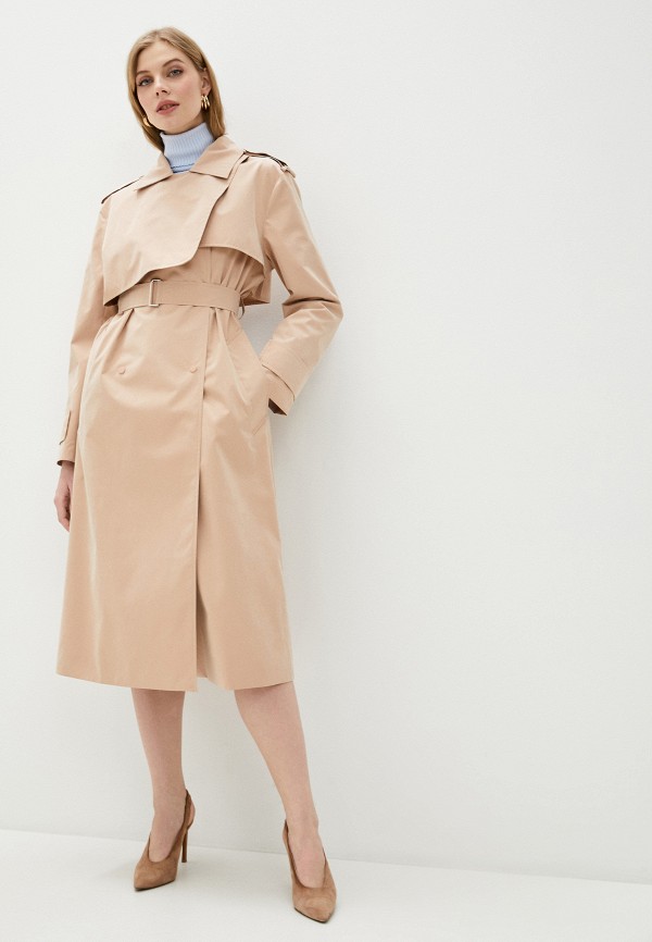 

Плащ Balunova Fashion Design Studio, Бежевый