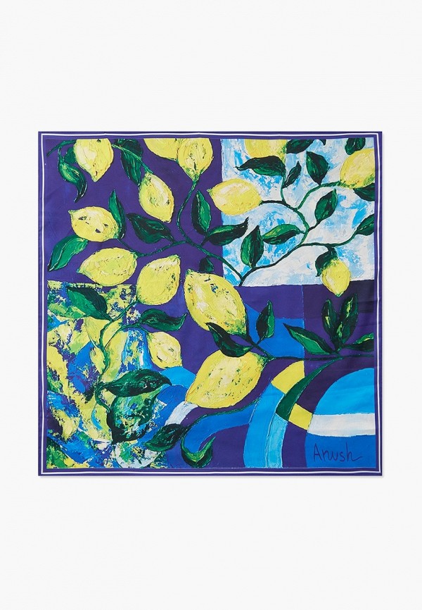 Платок Artograph с картиной Ануш Лимоны на синем
