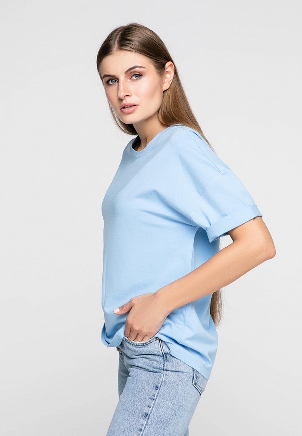 

Футболка SL.IRA, SL.IRA MP002XW0QYYU, Голубой