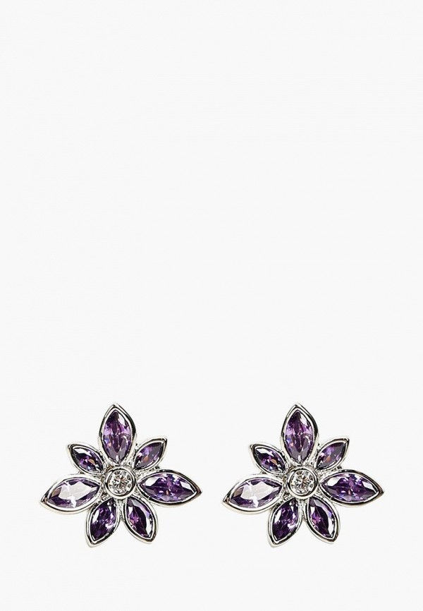 

Серьги Fiore Luna, Фиолетовый