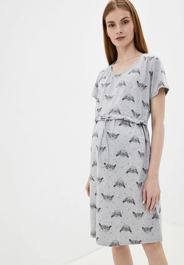 

Платье домашнее Lika Dress, Серый