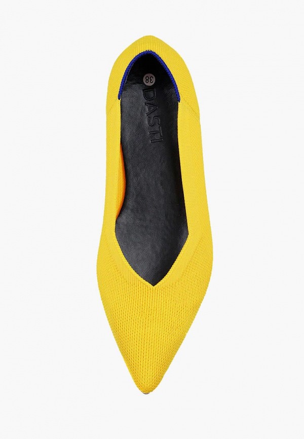 

Балетки Dasti, Желтый, Dasti MP002XW0R176