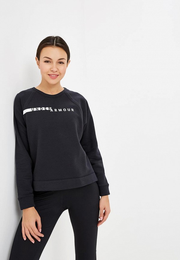 

Свитшот Under Armour, RIVAL FLEECE CREW, Черный