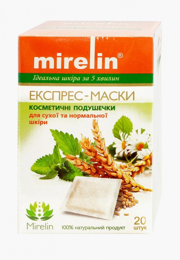 

Маска для лица Mirelin, Белый, Гречка для сухой и нормальной кожи, 130 г