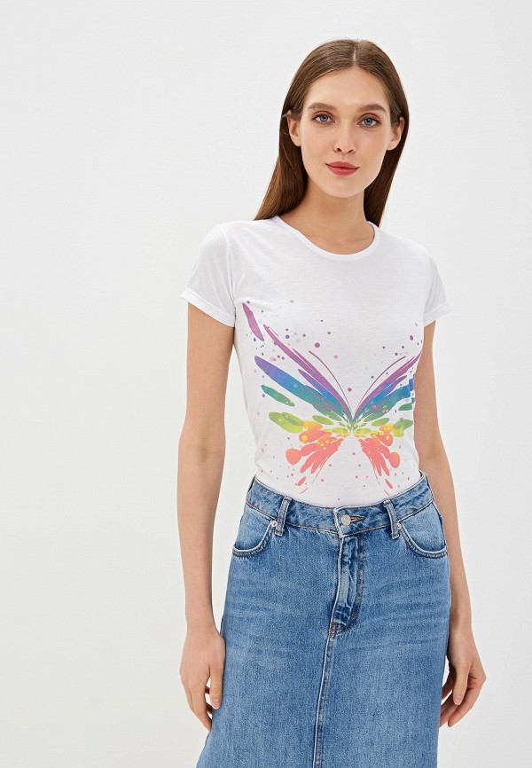 

Футболка Kis, Белый, LITTLE BUTTERFLY