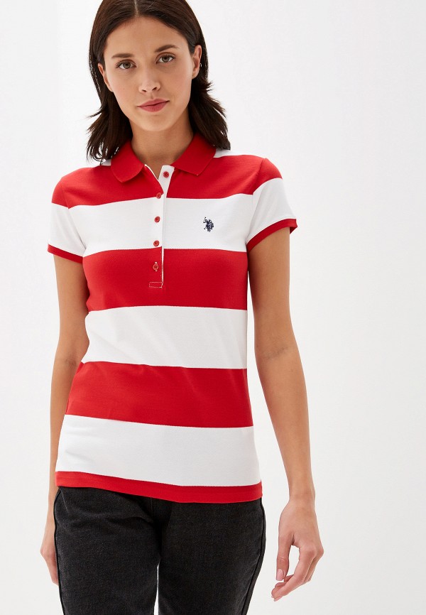 

Поло U.S. Polo Assn, Красный