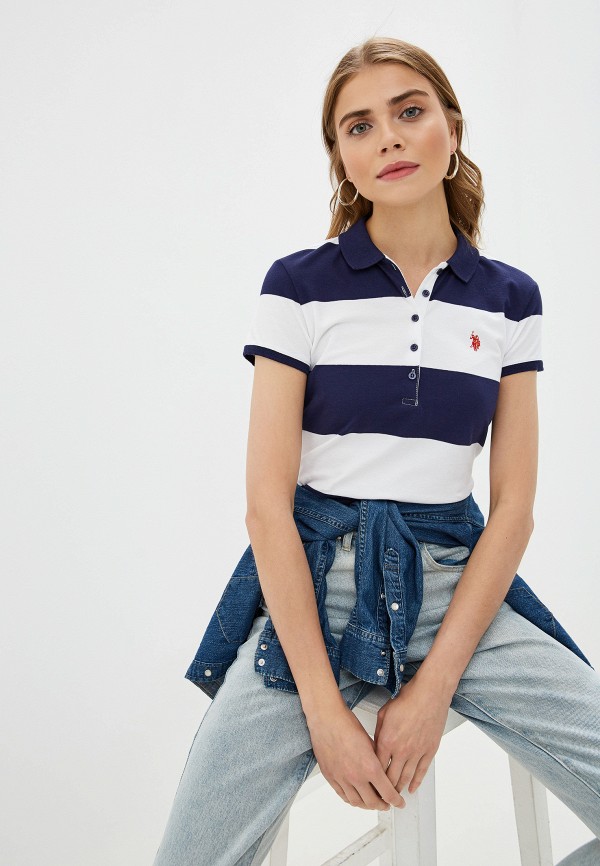 

Поло U.S. Polo Assn, Синий